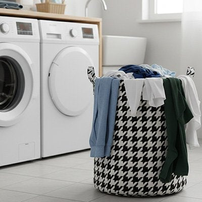 Panier linge pliable